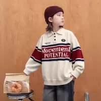 男童毛衣秋冬款新款大男孩冬装上衣儿童装冬季打底线衣针织衫