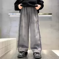 男童裤子秋冬款新款男孩加厚运动卫裤冬装儿童冬季休闲棉裤潮