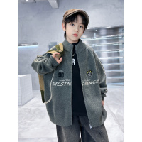 儿童开衫毛衣新款秋冬款外套中大童冬装加厚男童针织衫上衣潮