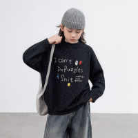 男童毛衣秋冬新款大童上衣男孩保暖内搭儿童帅气风冬季针织衫