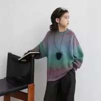 男童毛衣秋冬款新款大男孩冬装上衣儿童装冬季打底线衣针织衫