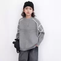 男童秋冬款毛衣新款冬季儿童时髦内搭毛线衣中大童冬装男孩潮