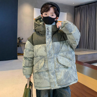 儿童装男童冬装棉衣新款冬季男孩棉袄加厚外套中大童羽绒棉服