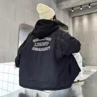 儿童装男童加厚外套秋冬款新款男孩夹棉中大童工装棉服冬季潮