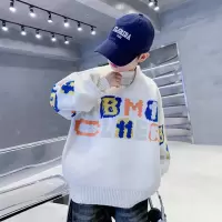 男童半高领毛衣秋冬款潮酷新款中大童线衣痞帅儿童针织衫加厚