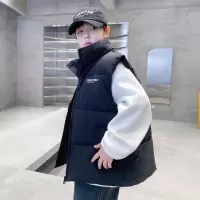 男童羽绒棉马甲冬季新款中大童保暖坎肩韩范儿童工装背心外穿