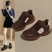 秋季新款ins韩版透气小白鞋女学生厚底百搭休闲运动板鞋