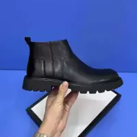 欧货高级感真皮马丁靴男士冬季时尚潮流保暖加绒商务休闲英伦皮靴