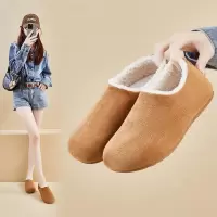 内增高全包加绒勃肯鞋冬季款新款女保暖单鞋复古休闲鞋
