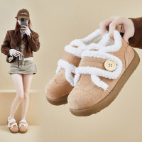 内增高冬季新款加绒勃肯鞋ins韩版女学生增高保暖休闲