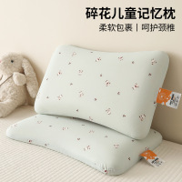儿童记忆棉枕头家用护颈椎助睡眠学生宿舍单人一只一对装枕芯