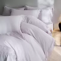超柔云端睡感120s天丝棉四件套舒适软糯高级感马卡龙色床笠被套床