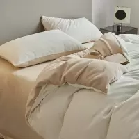 高端A类全消光牛奶绒四件套秋冬保暖婴儿绒加厚珊瑚绒床被套床用