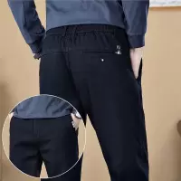高端商务休闲裤男士秋季新款宽松直筒男士时尚百搭休闲长裤子