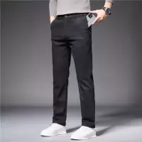 男装秋冬新款休闲裤时尚休闲男装厚款保暖男裤子轻商务风