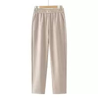 50岁中老年女装加绒休闲裤子女洋气妈妈裤大码休闲女裤子长裤冬装