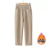 年女装休闲妈妈中老年洋气女裤中年装长裤冬装裤子松紧腰