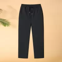 中老年妈妈加绒女裤时尚大码中年长裤女冬装裤子40-60岁松紧腰女