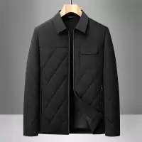 冬季中年棉衣爸爸秋冬外套中老年男装保暖夹克棉服上衣