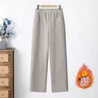新款妈妈中老年女士休闲长裤40-60岁宽松加绒保暖女裤子50岁冬装