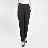 新款妈妈春装裤子40岁50妇女直筒休闲裤弹力中老年人春秋休闲长裤