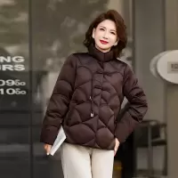 时尚女中老年妈妈装羽绒服女大码冬季保暖鸭绒90绒女4060岁冬款女
