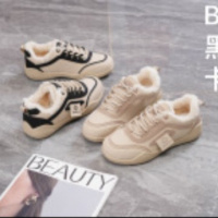 秋季小白鞋新款韩版ins女学生厚底增高皮面透气休闲鞋