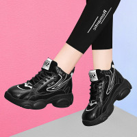 ins韩版新款老爹鞋女秋季学生跑步运动厚底增高休闲鞋女