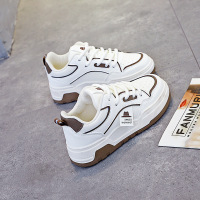 秋季小白鞋新款韩版ins女学生厚底增高运动板鞋休闲鞋