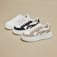 秋季小白鞋新款韩版ins女学生厚底增高运动板鞋休闲鞋