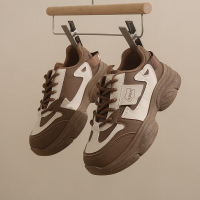 ins韩版新款老爹鞋女秋季跑步鞋透气休闲鞋增高