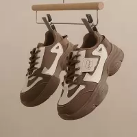 ins韩版新款老爹鞋女秋季跑步鞋透气休闲鞋增高