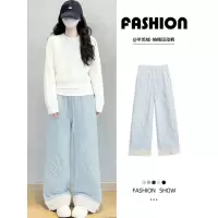 东北防寒裤子女冬加厚棉裤外穿新款小个子直筒保暖滑雪防风裤