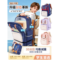 新款小学生护脊书包减负儿童一二三到六年级大容量双肩包