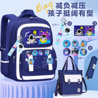新款6-12岁儿童书包小学生男女一二三到六年级大容量减负双肩背包