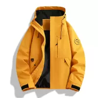 户外工装夹克冲锋衣男女同款防水夹克情侣登山服休闲潮牌连帽外套