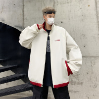 男装潮牌两面穿情侣冲锋衣宽松百搭防水春秋季新款立领夹克外套男