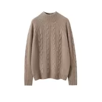 七针加厚山羊绒衫女半高领内搭羊绒针织打底毛衣秋冬新款保暖上衣