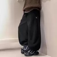 男童裤子新款冬一体绒儿童加绒加厚卫裤中大童冬装休闲运动裤