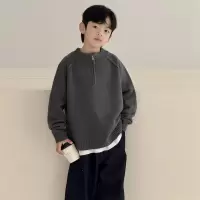 男童毛衣冬季儿童加厚线衣秋冬新款中大童装冬装针织衫上衣潮