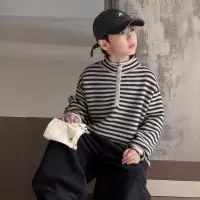 男童毛衣秋冬款儿童冬季针织衫中大童冬装男孩加厚打底内搭潮