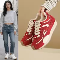 2026小白鞋女春季新款韩版ins女厚底德迅运动百搭板鞋街拍