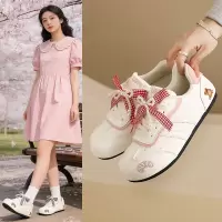 2026小白鞋女春季新款韩版ins蝴蝶结休闲运动百搭板鞋街拍