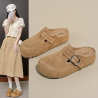 2026春季新款ins韩版透气博肯鞋女学生半托百搭休闲运动托鞋