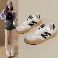 2026春季新款ins韩版透气小白鞋女学生厚底百搭休闲运动板鞋