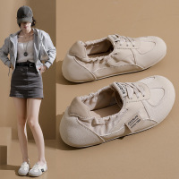 2026春季新款ins韩版透气小白鞋女学生百搭休闲运动德训女鞋