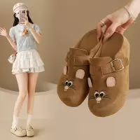 2026春季新款勃肯鞋ins韩版女学生懒人一脚蹬半托休闲鞋街拍Y707