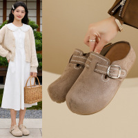 2026春季新款勃肯鞋ins韩版女学生懒人一脚蹬半托休闲鞋街拍