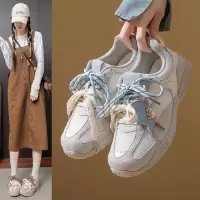 2026春季新款韩版透气阿甘鞋女ins学生休闲鞋女德训跑步女鞋