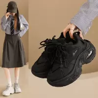 ins韩版新款老爹鞋女2026春季跑步鞋休闲鞋厚底增高